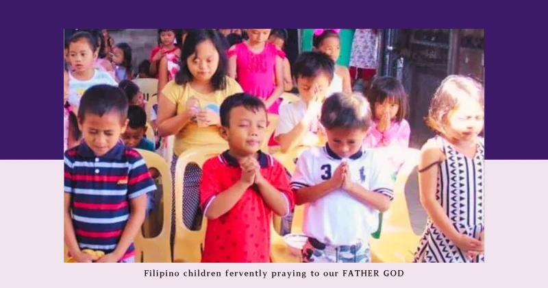 Filipino Children praying compressed